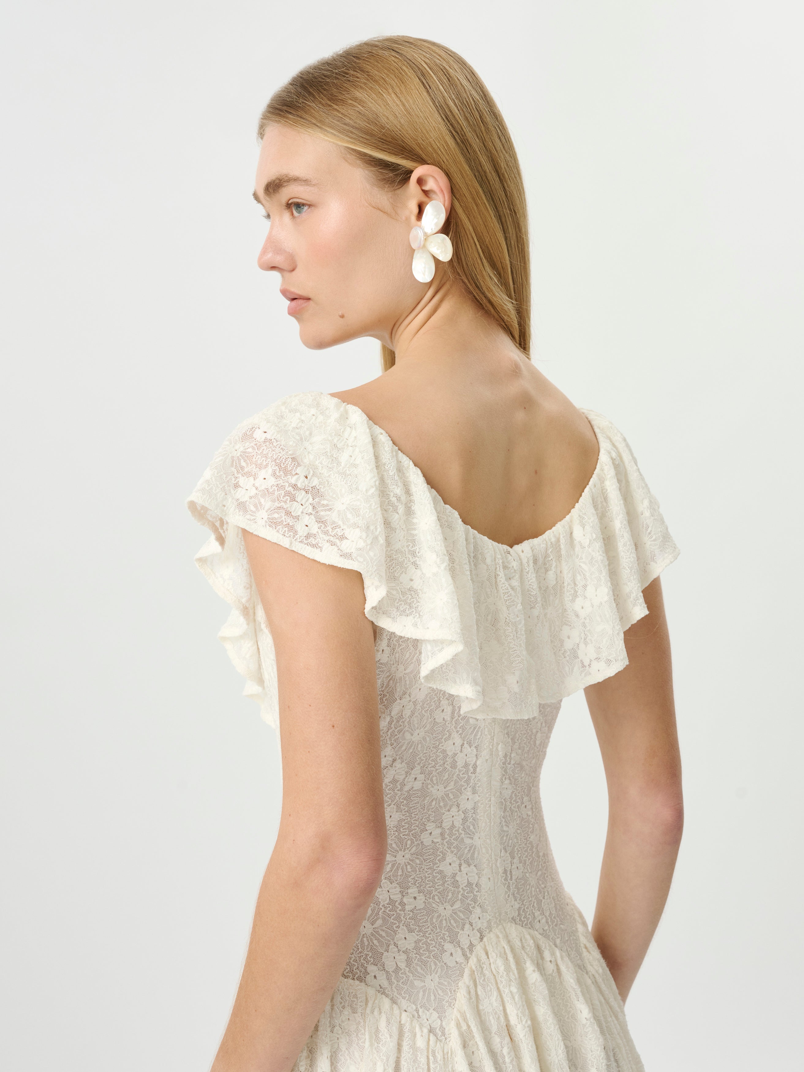 Roame | Daisie Dress - Cameo Lace