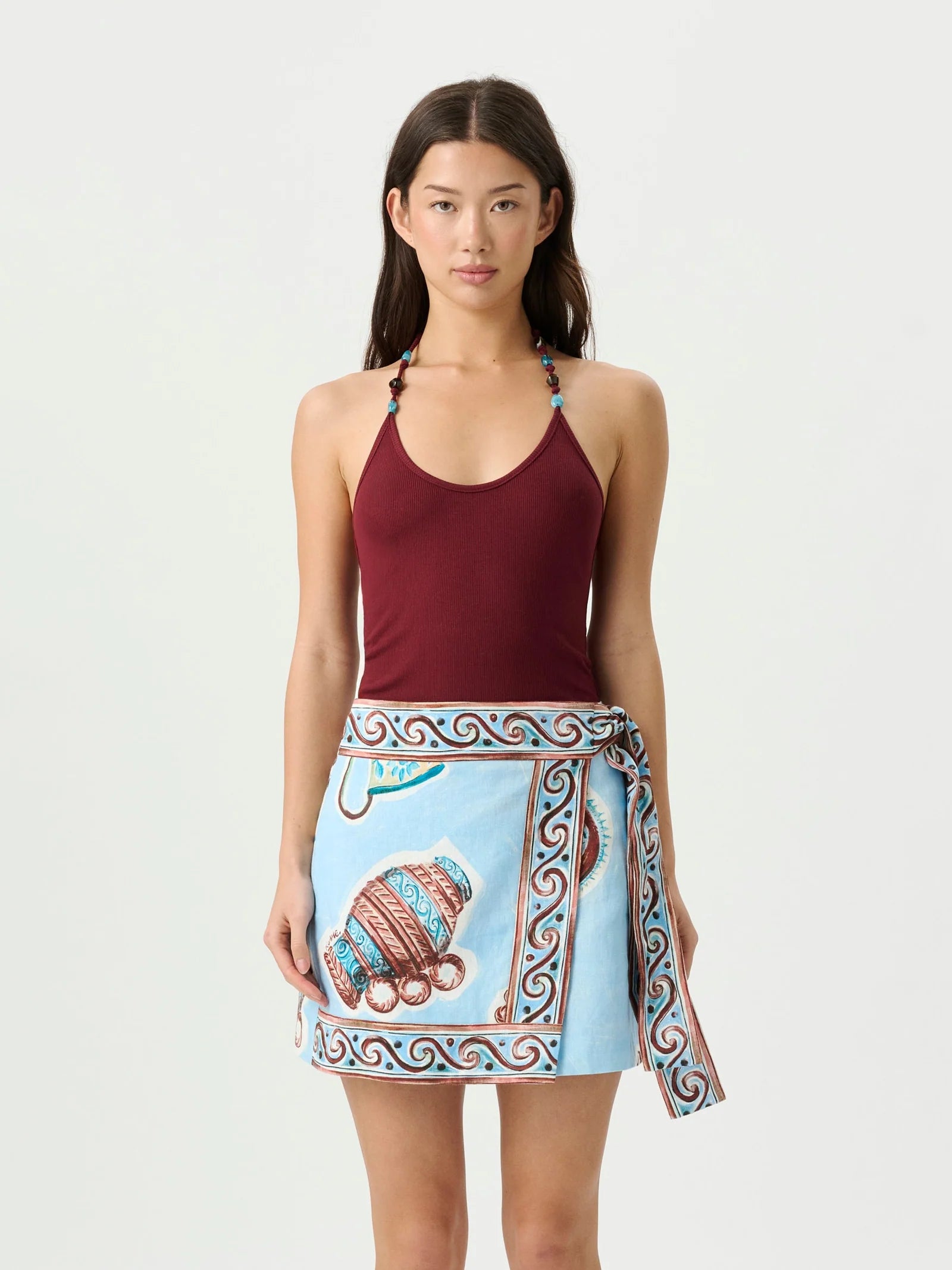 Roame | Ember Rib Tank - Mulberry
