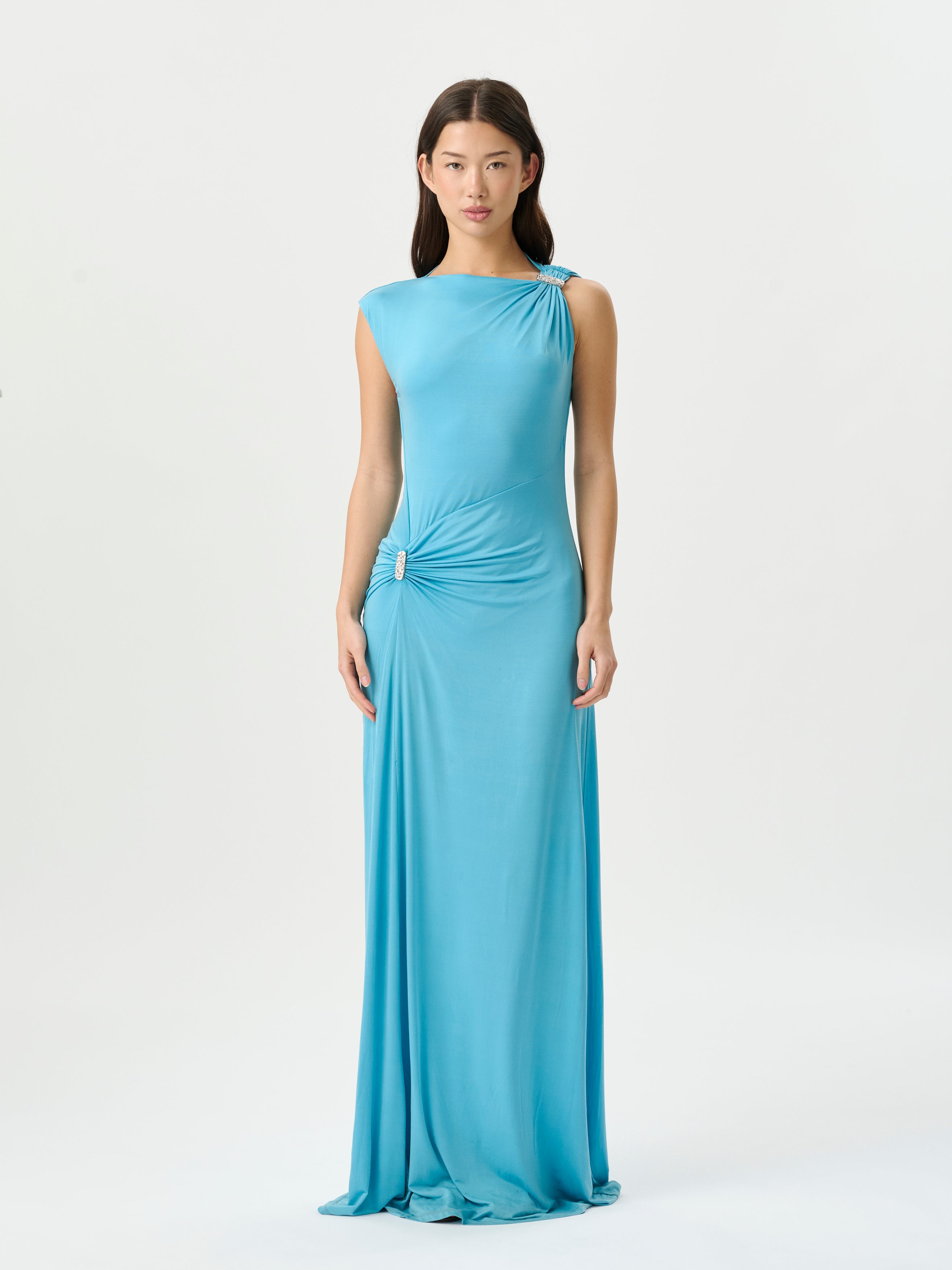 Roame | Gloria Gown - Aquamarine