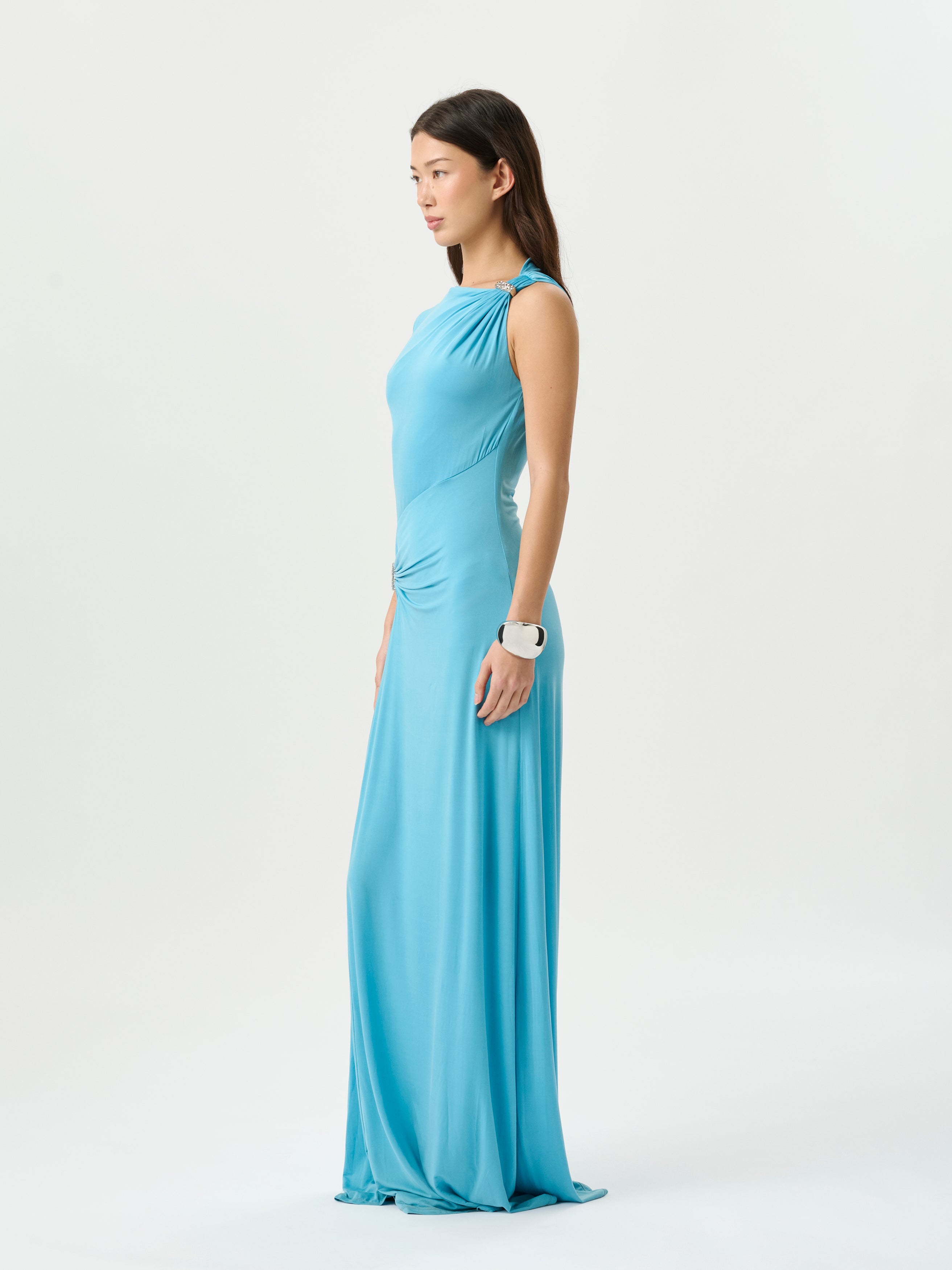 Roame | Gloria Gown - Aquamarine