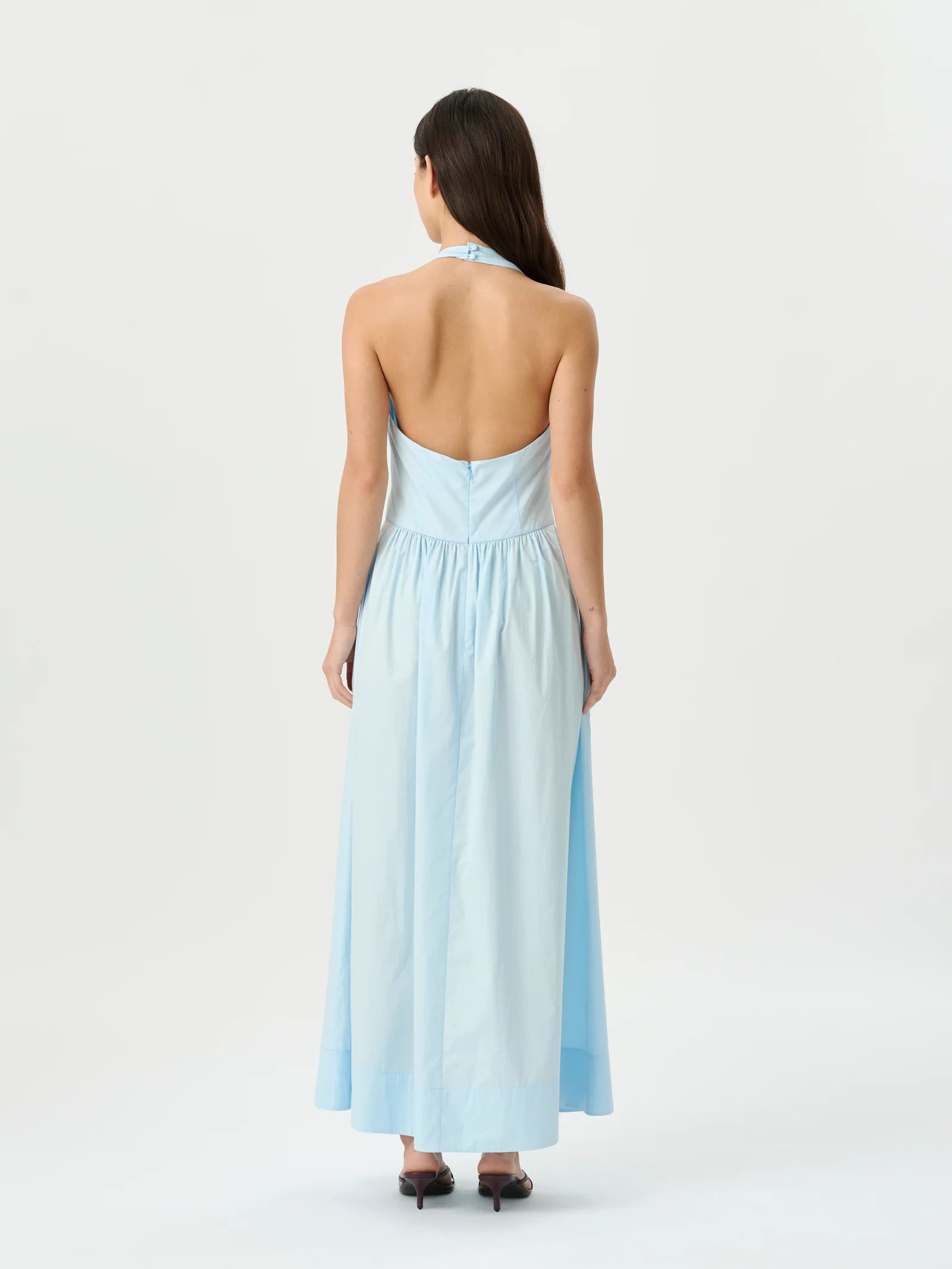Roame | Maddie Halter Dress - Powder Blue