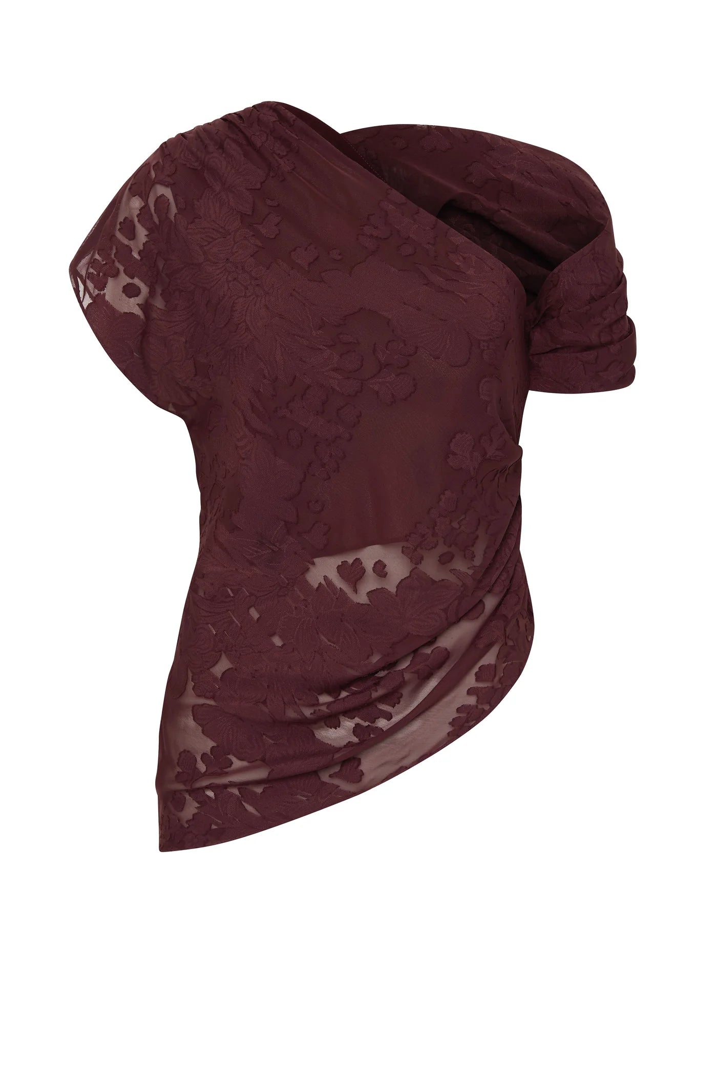 Roame | Marcel Top - Mulburry Jacquard
