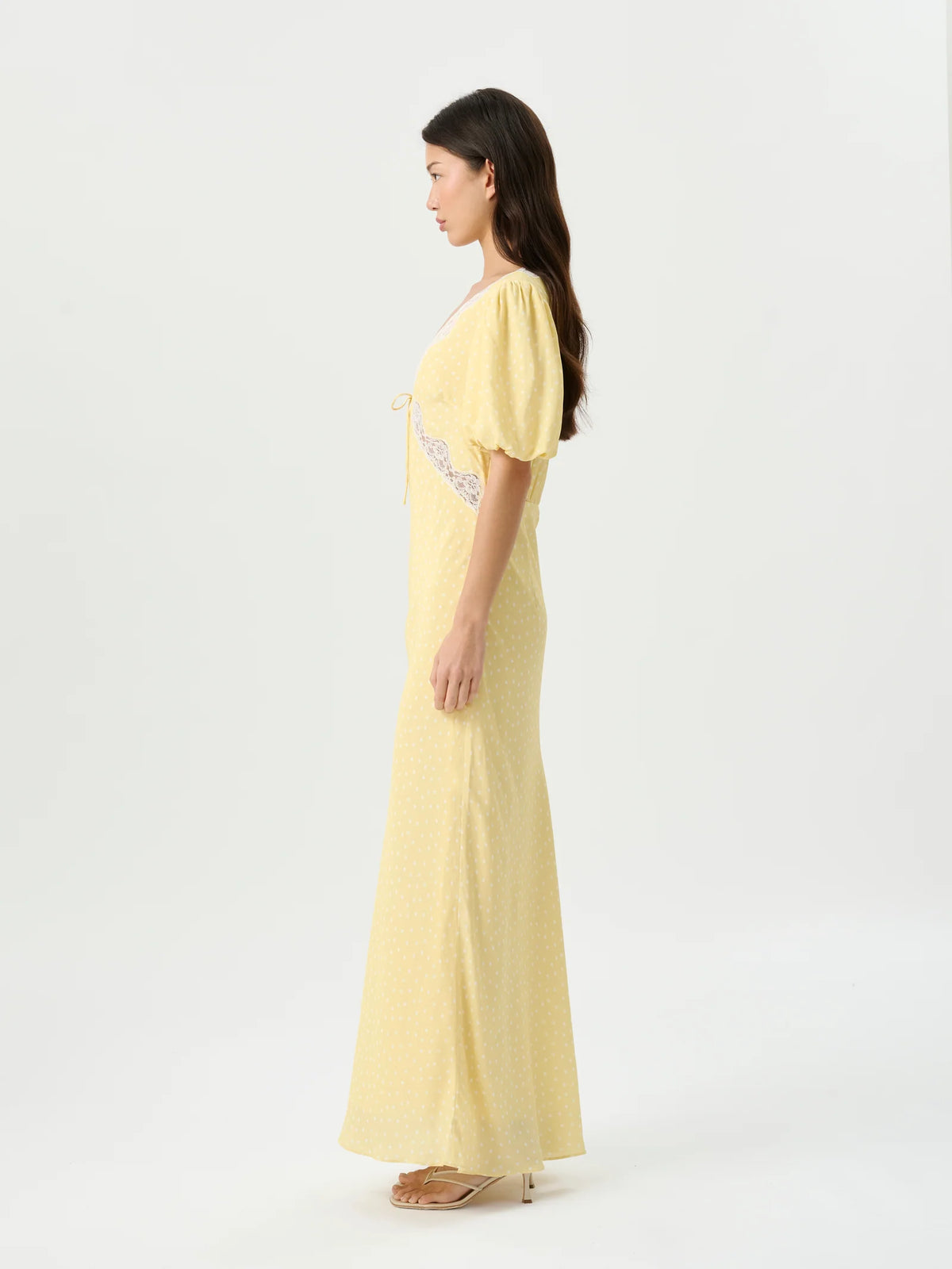 Sunny Midi Dress - Citron Confetti