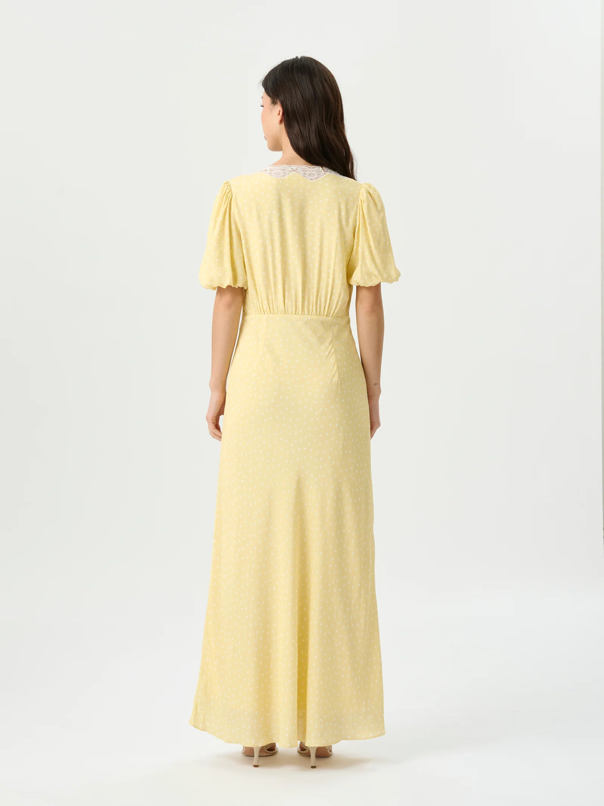 Sunny Midi Dress - Citron Confetti