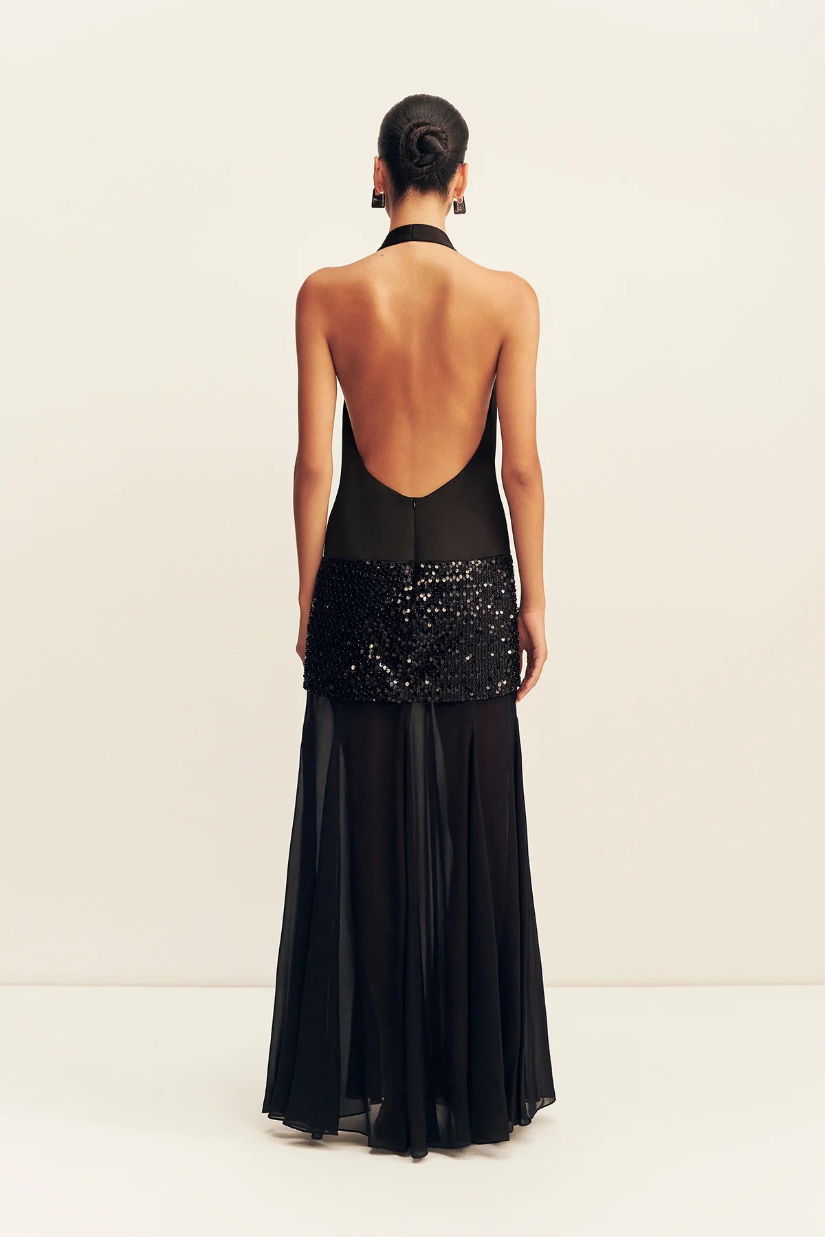 Shona Joy | Bianca Halter Plunged Maxi Dress