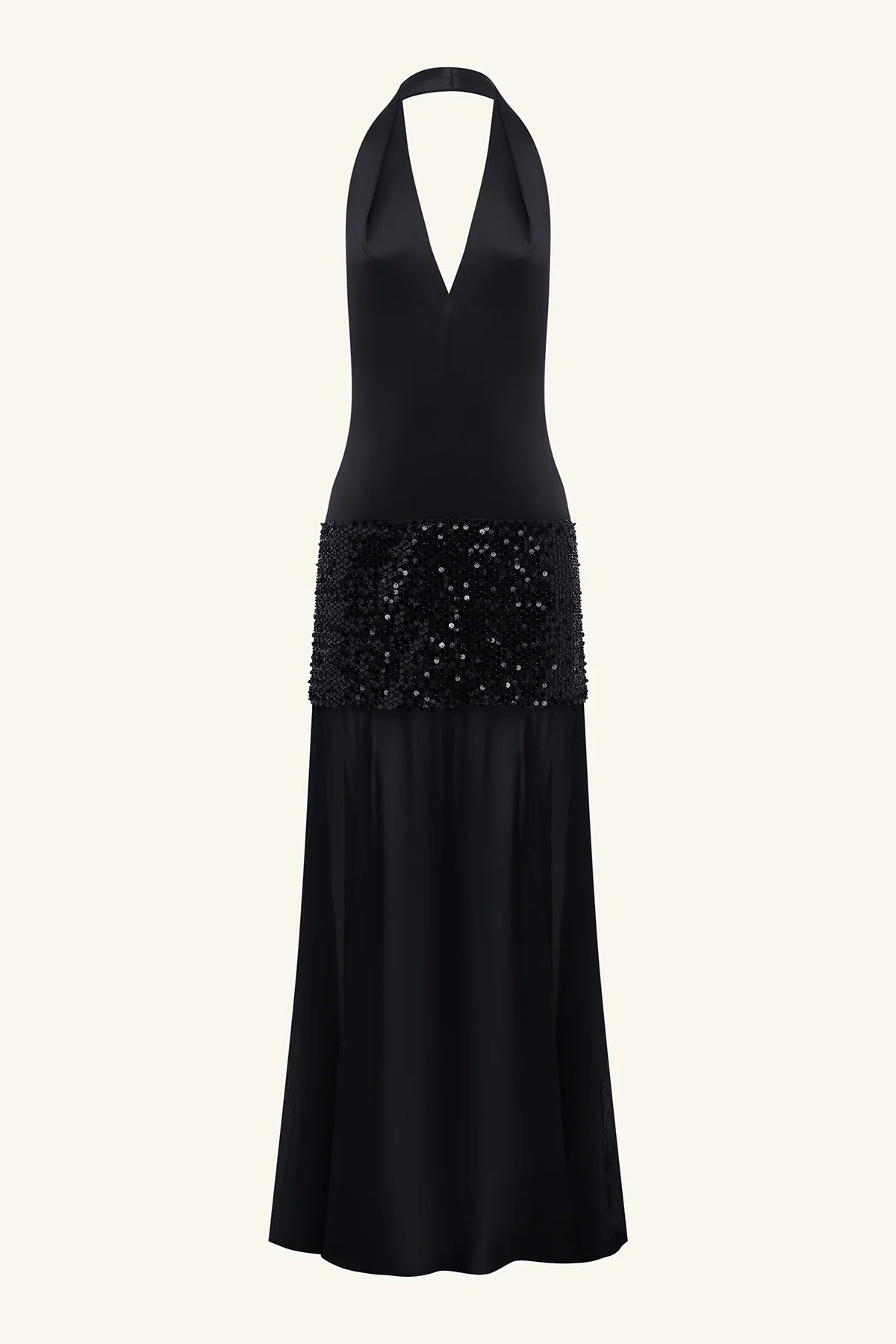 Shona Joy | Bianca Halter Plunged Maxi Dress