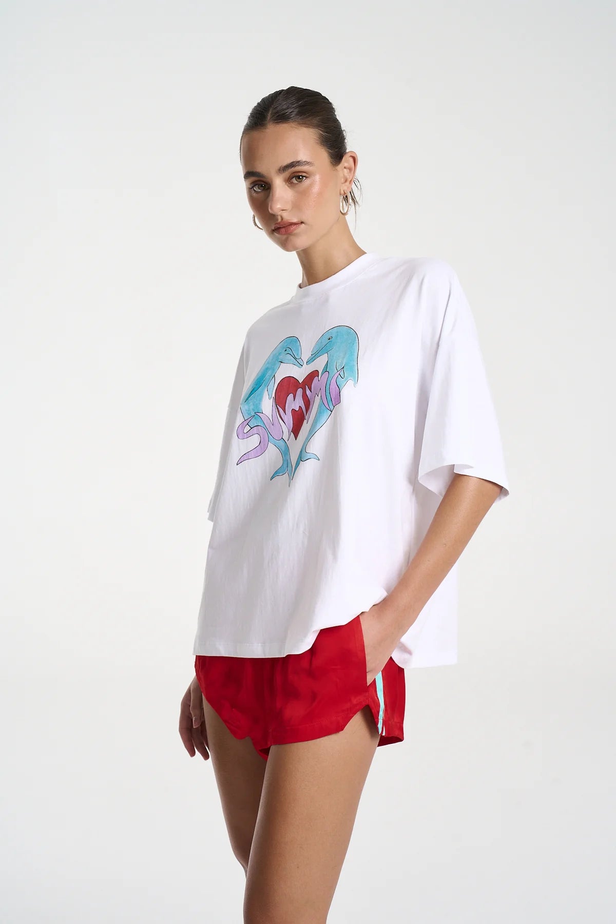 Summi Summi | Sporty Shorty - Red