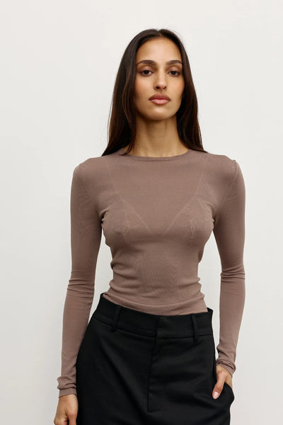 Bayse Brand | Stevie Top - Mouse Grey