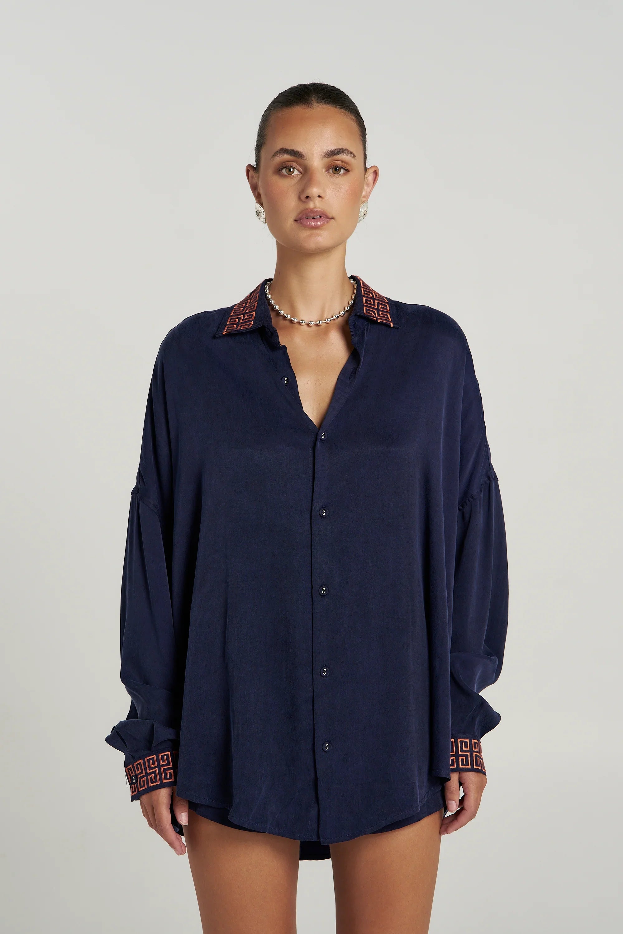 Summi Summi | Sig LS Shirt - Navy