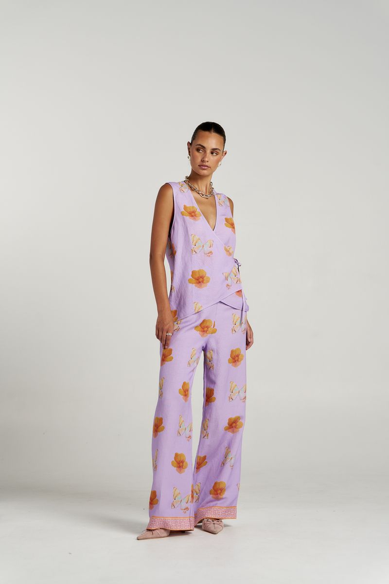 Summi Summi | Tie Front Vest - Reverie