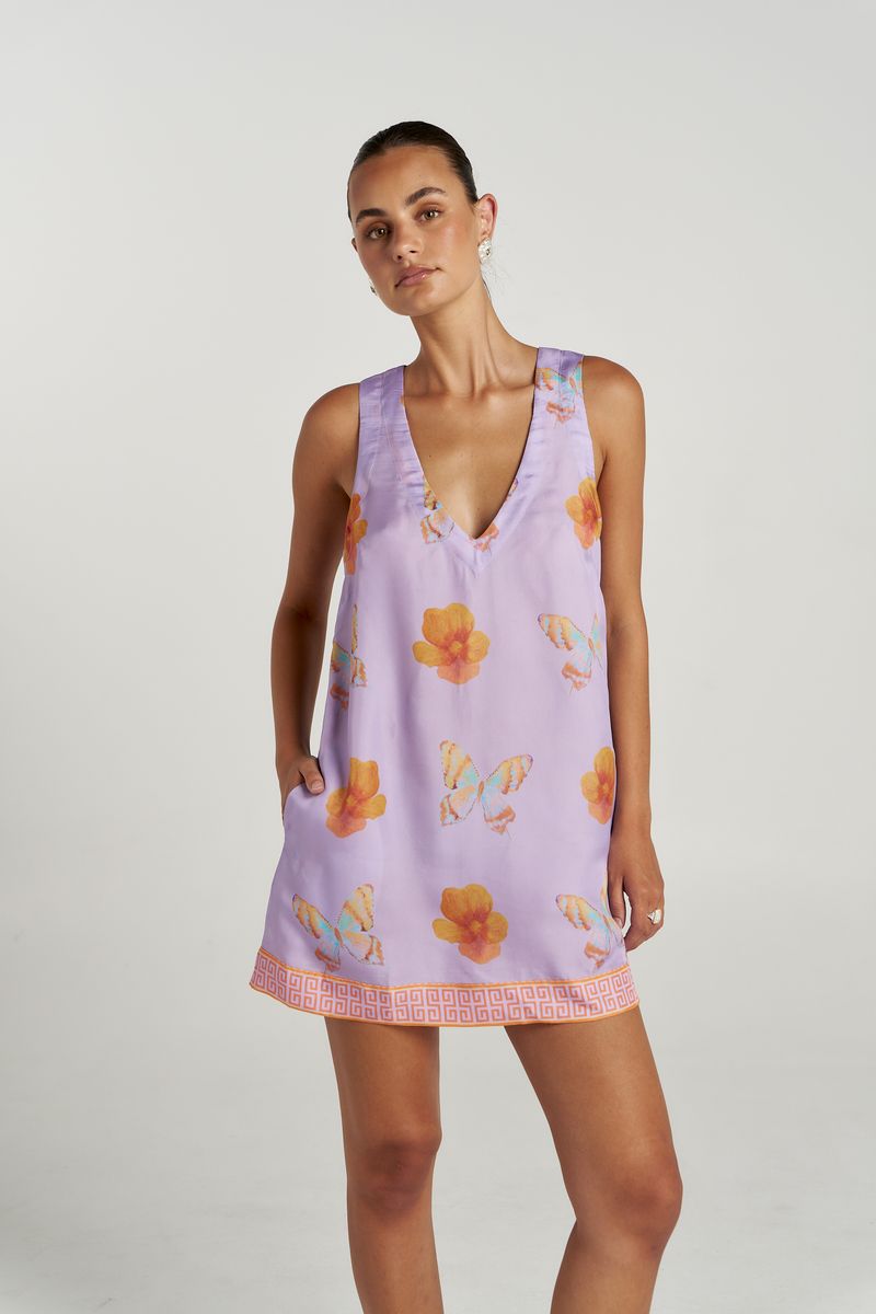 Summi Summi | V Shift Dress - Reverie