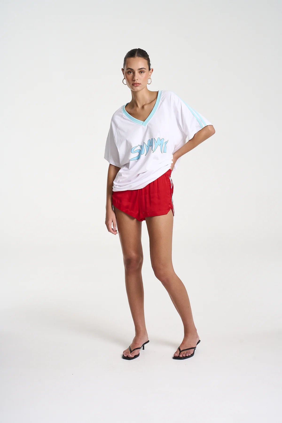 Summi Summi | Sporty Shorty - Red