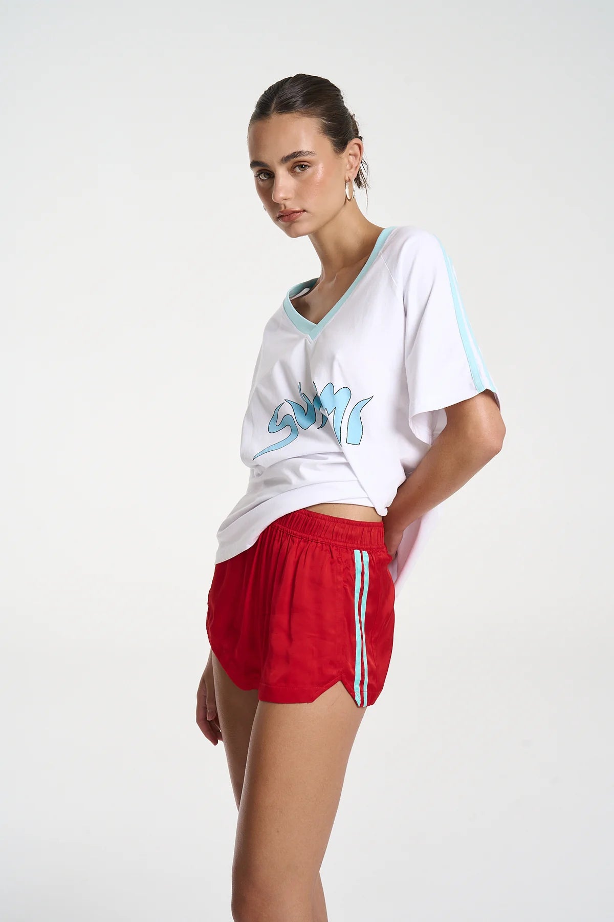 Summi Summi | Sporty Shorty - Red