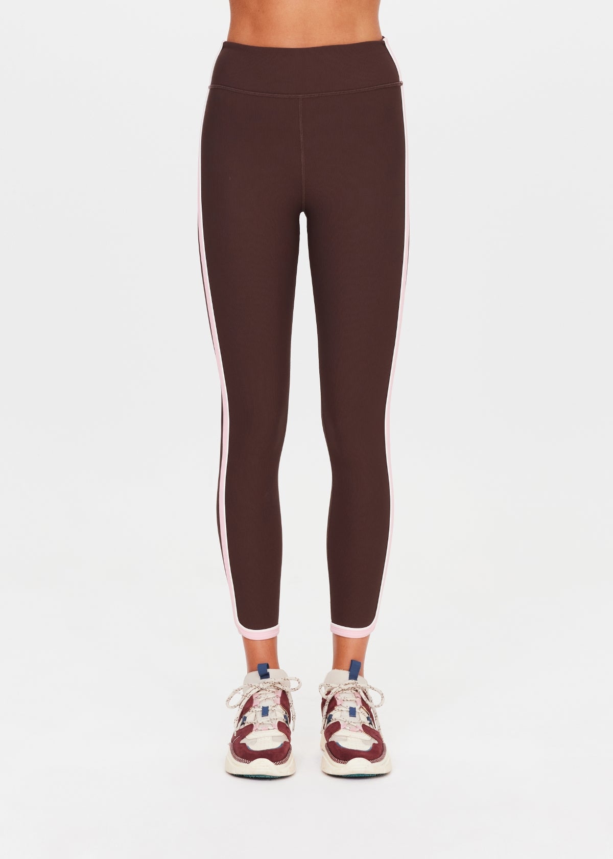 The Upside | 25in Midi Pant - Chocolate Rhythm