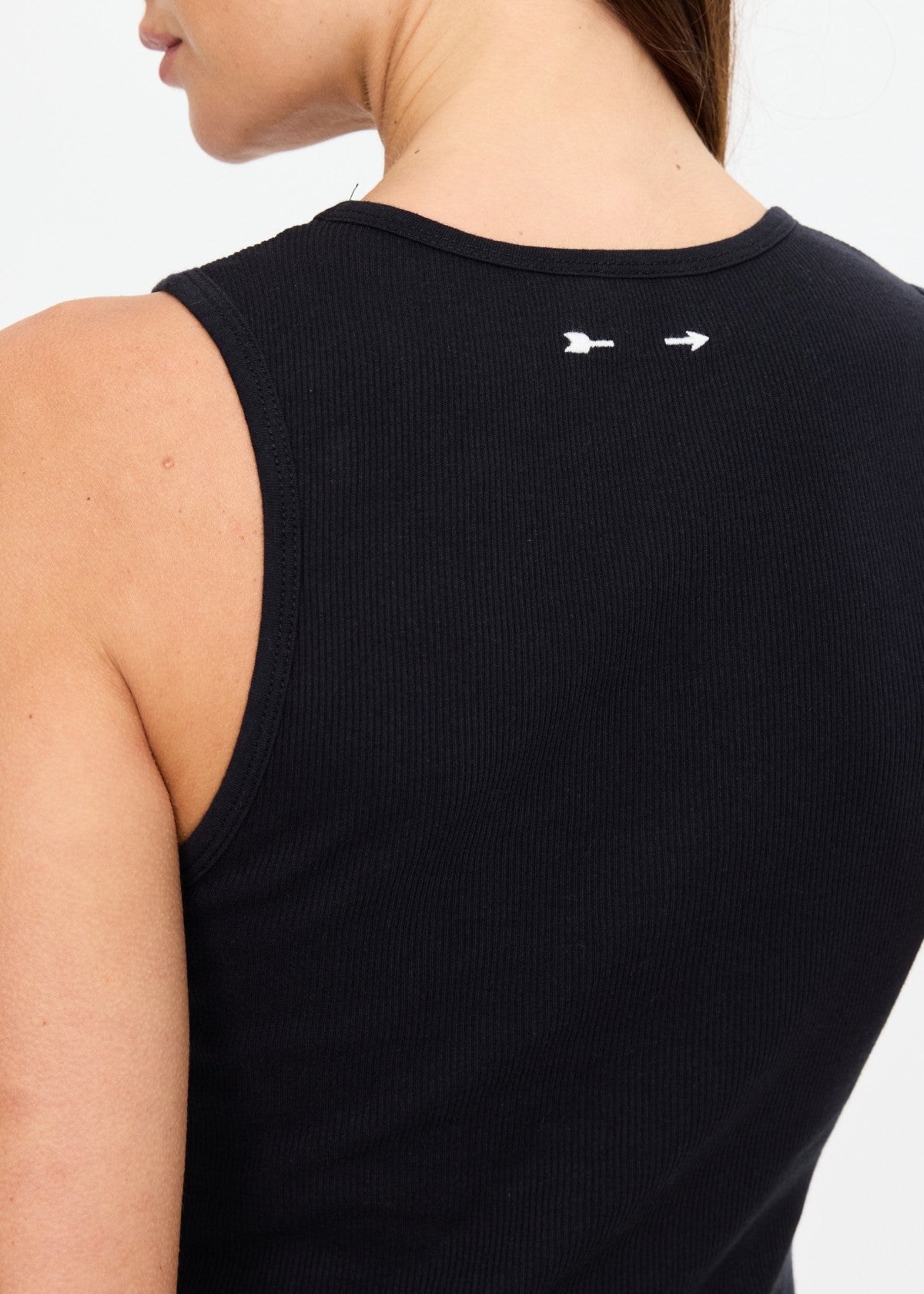 The Upside | Charli Button Tank Top - Black