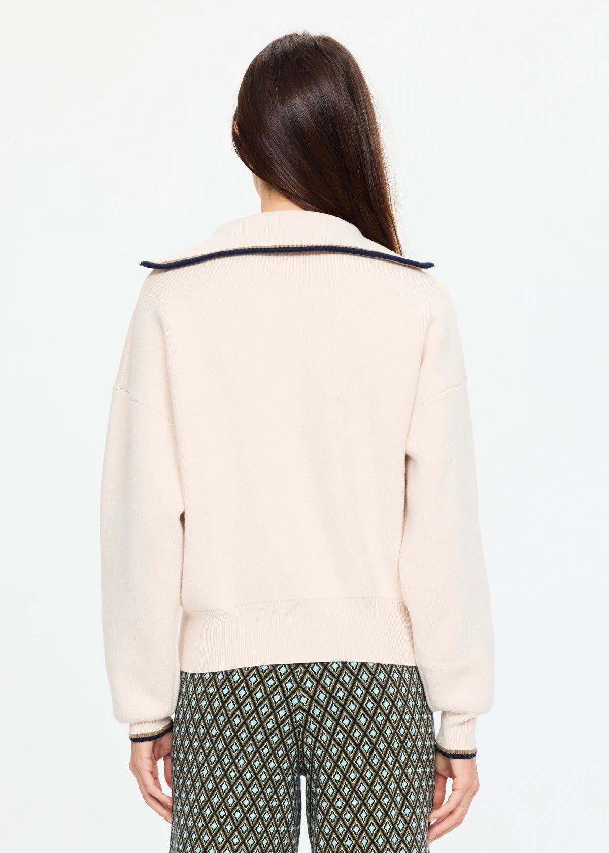 The Upside | Kairo Half Zip Knit - Cream