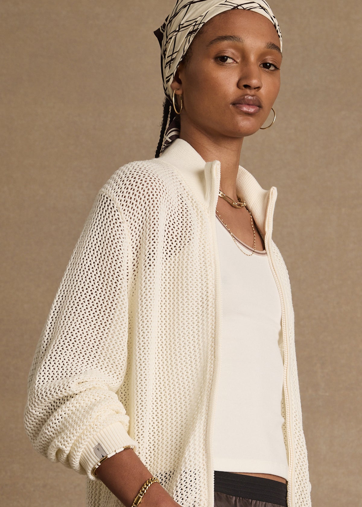 The Upside | Knitted Jacket - Coconut Hunter