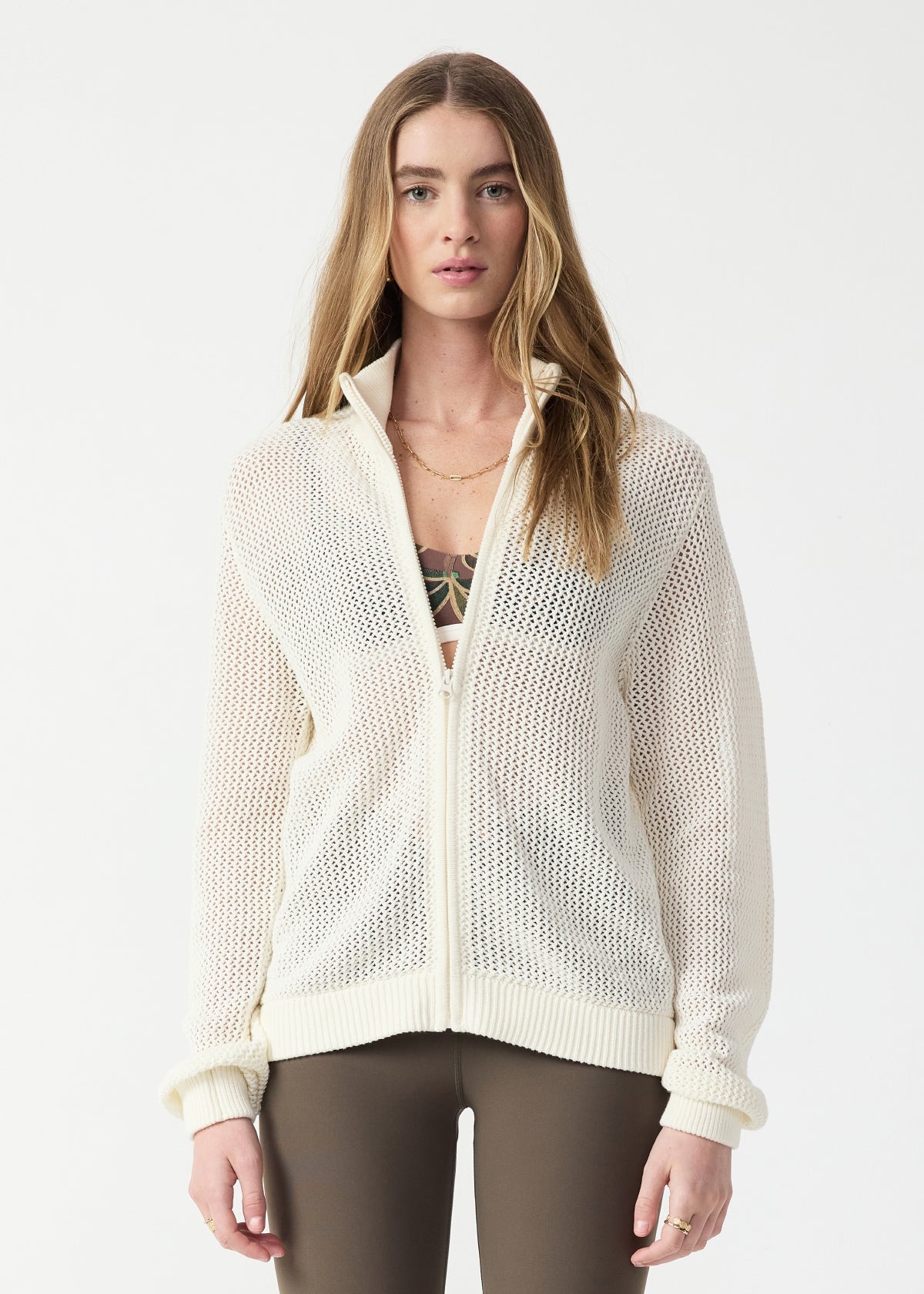 The Upside | Knitted Jacket - Coconut Hunter