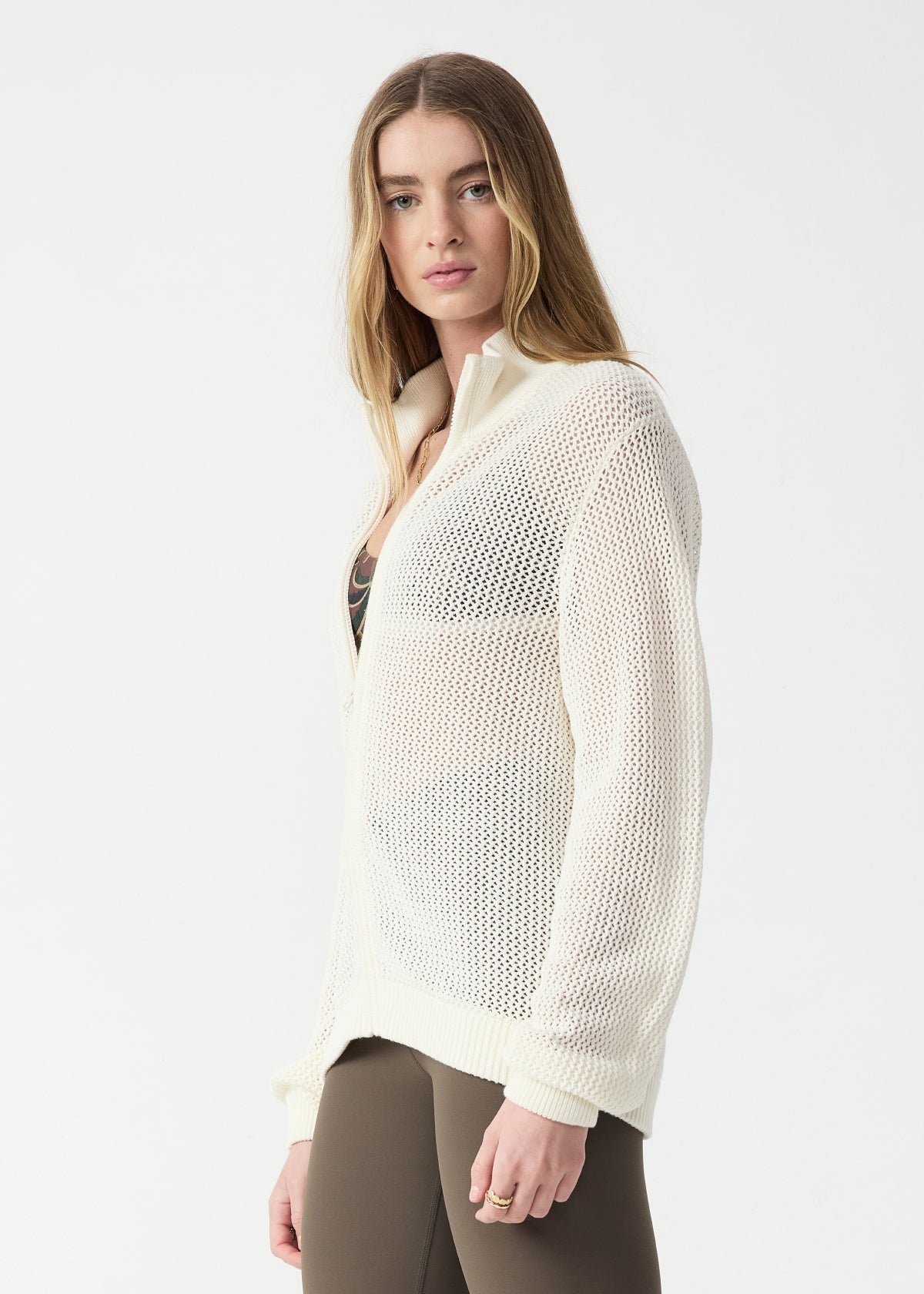 The Upside | Knitted Jacket - Coconut Hunter