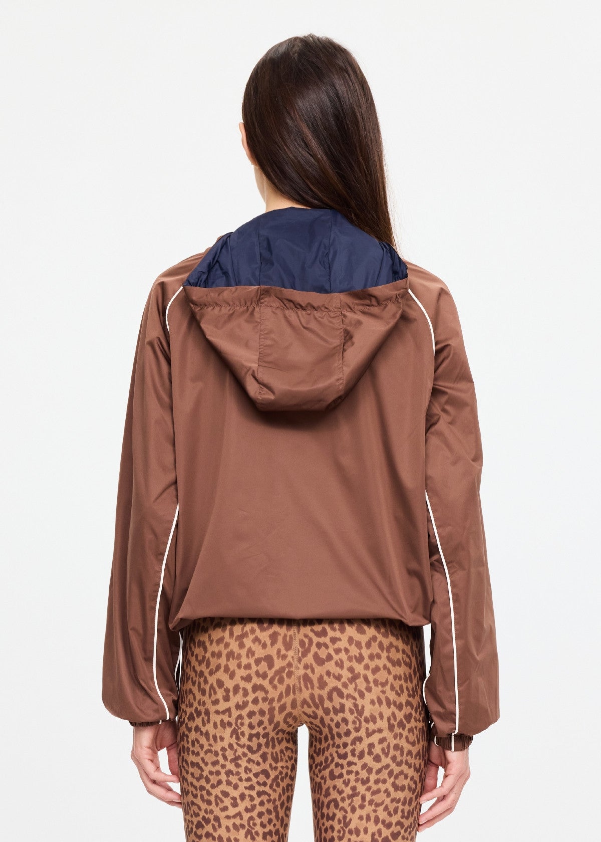 The Upside | Lila Zip Through Jacket - Chocolate