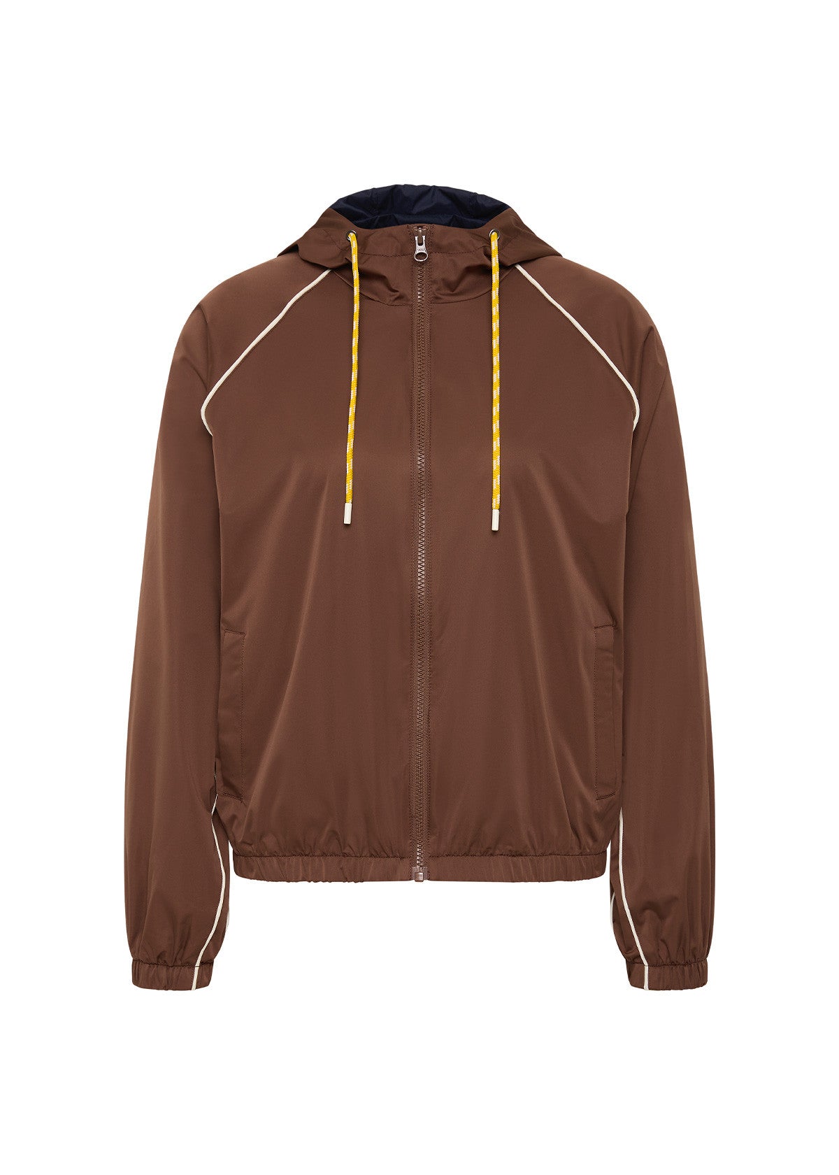 The Upside | Lila Zip Through Jacket - Chocolate