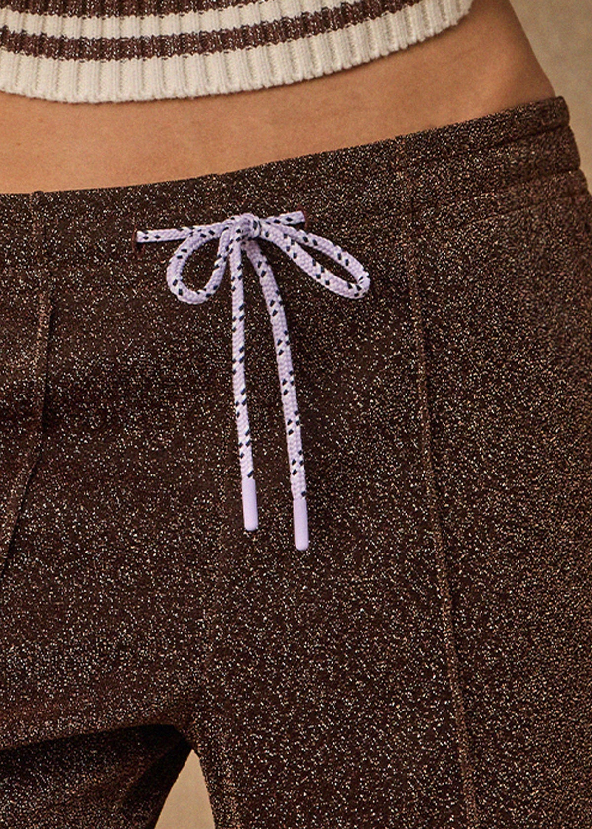 The Upside | Loretta Wide Leg Pant - Chocolate Galaxia