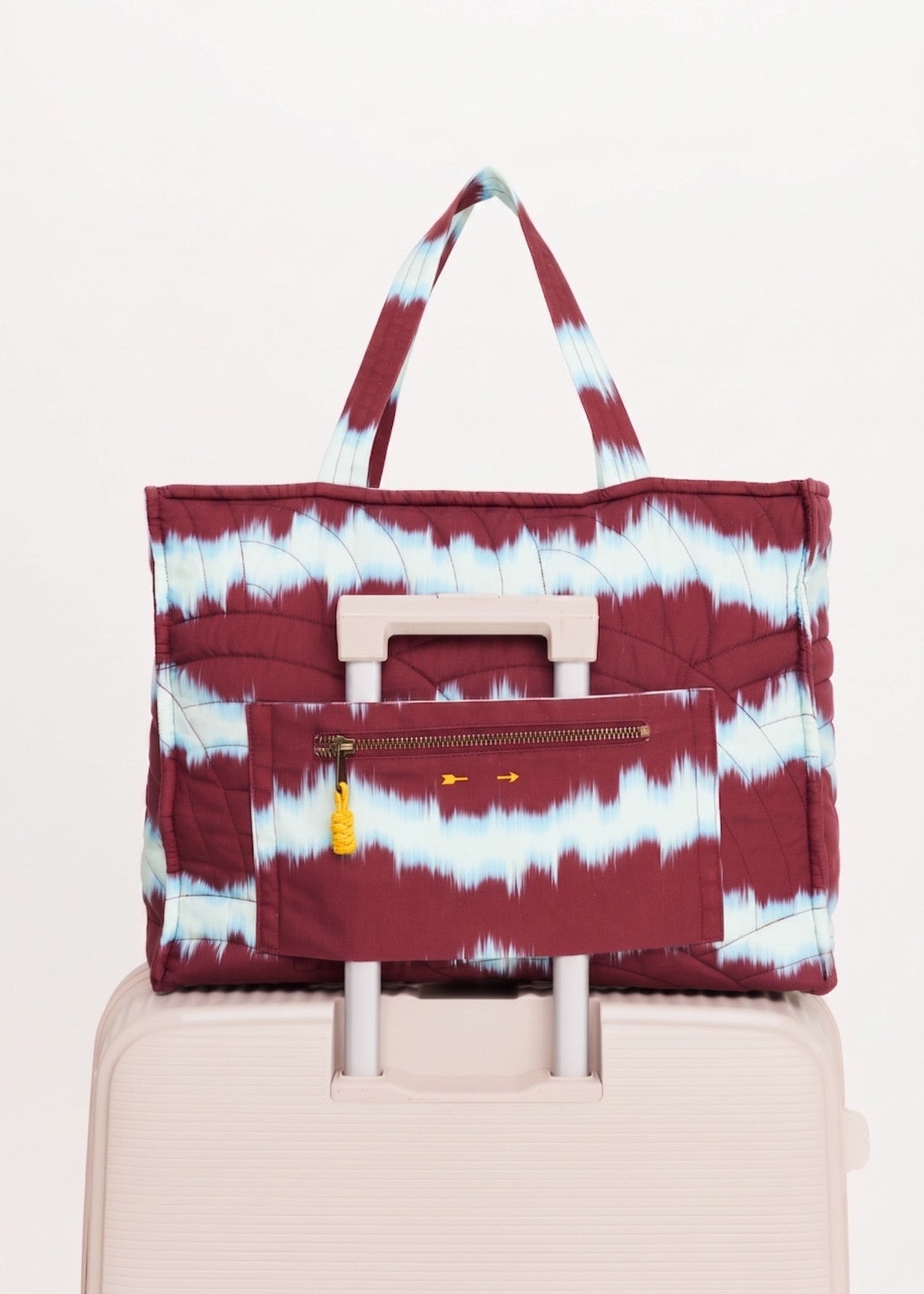 The Upside | Rio Quilted Tote Bag - Tie Dye
