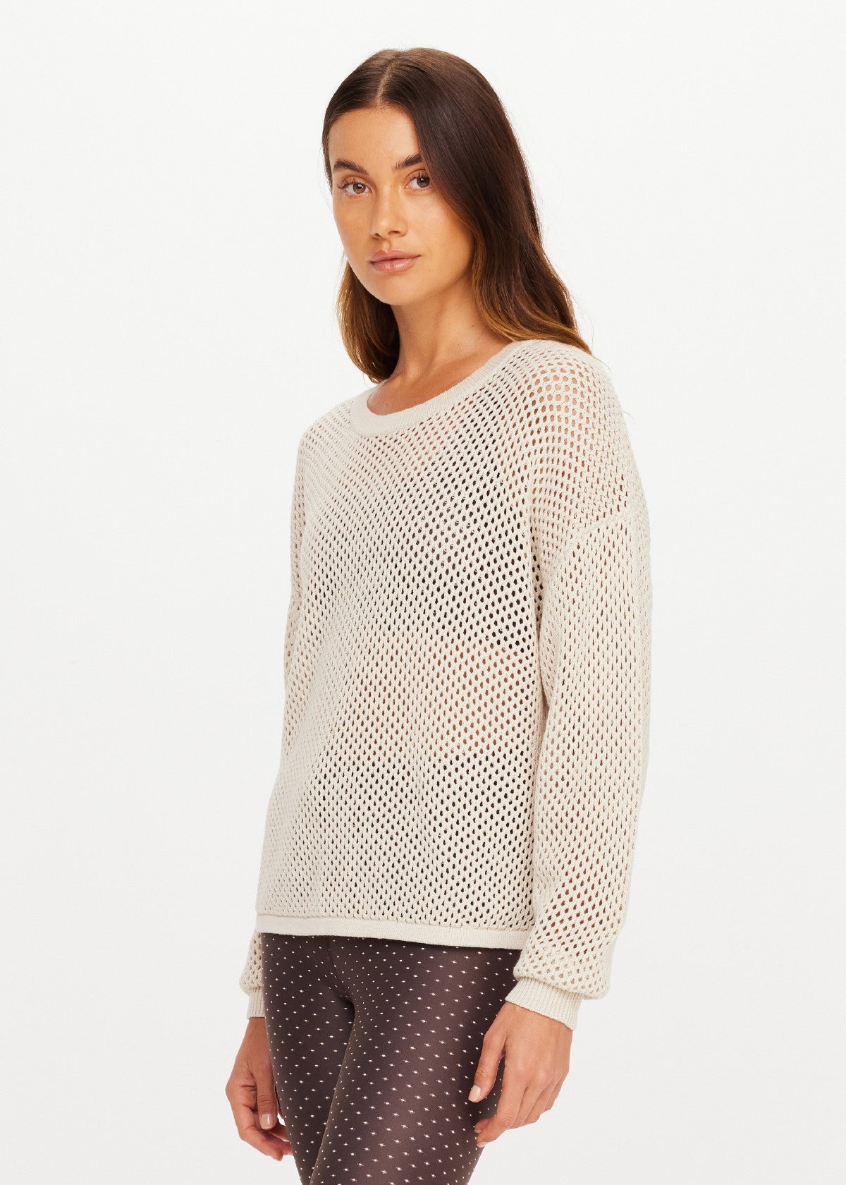 The Upside | Sebastian Knit Crew - Cream