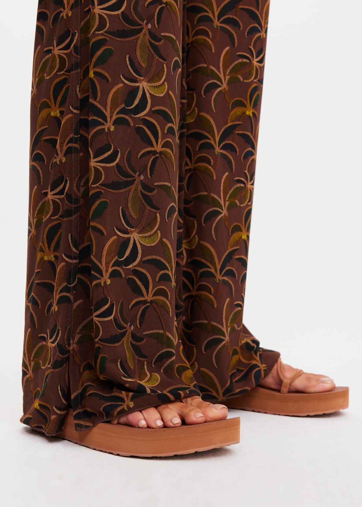 The Upside | Tash Straight Leg Pant - Palm Laguna