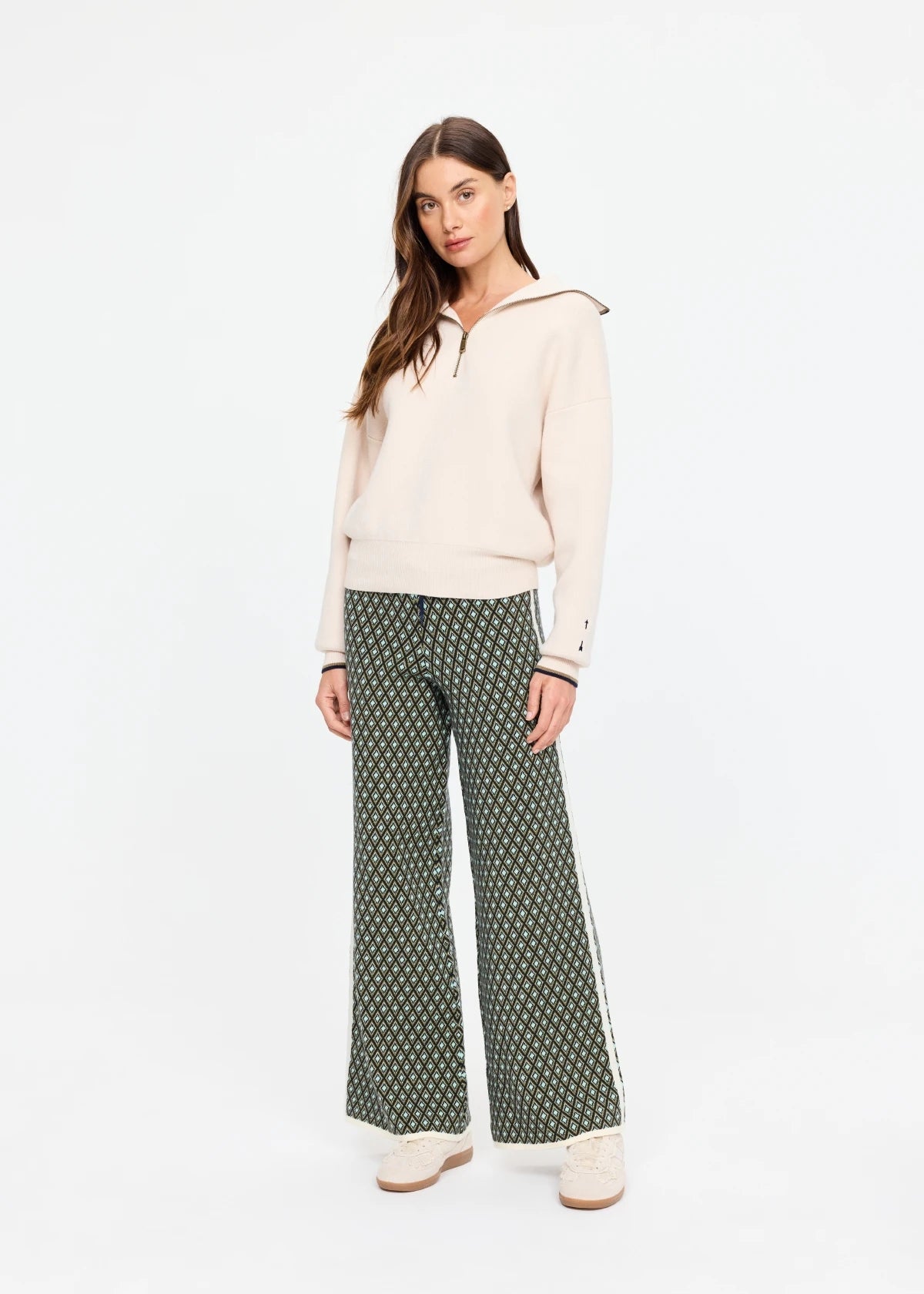 The Upside | Viva Juniper Knit Pant - Geo
