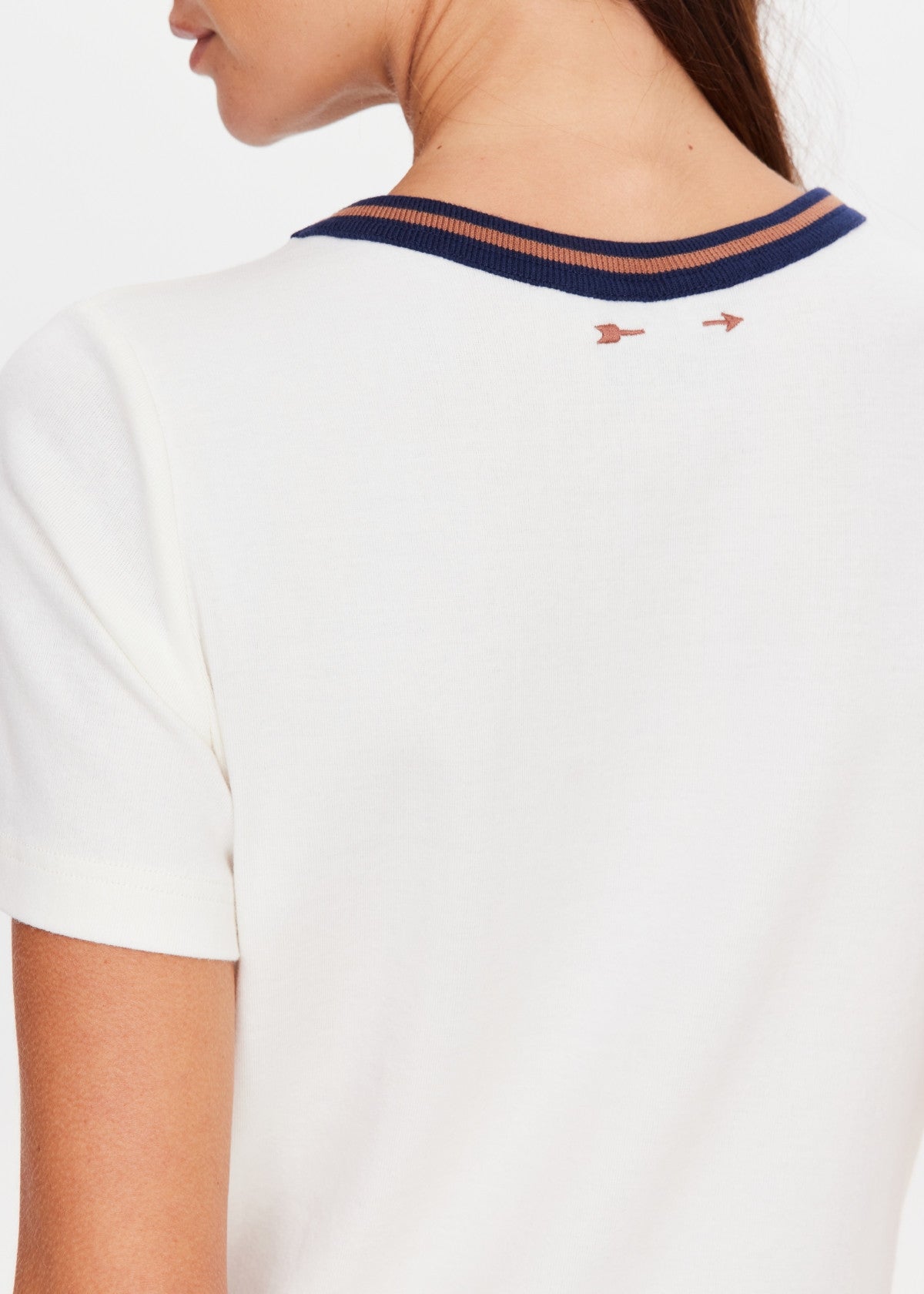 The Upside | Zahra Rib Tee - Cream