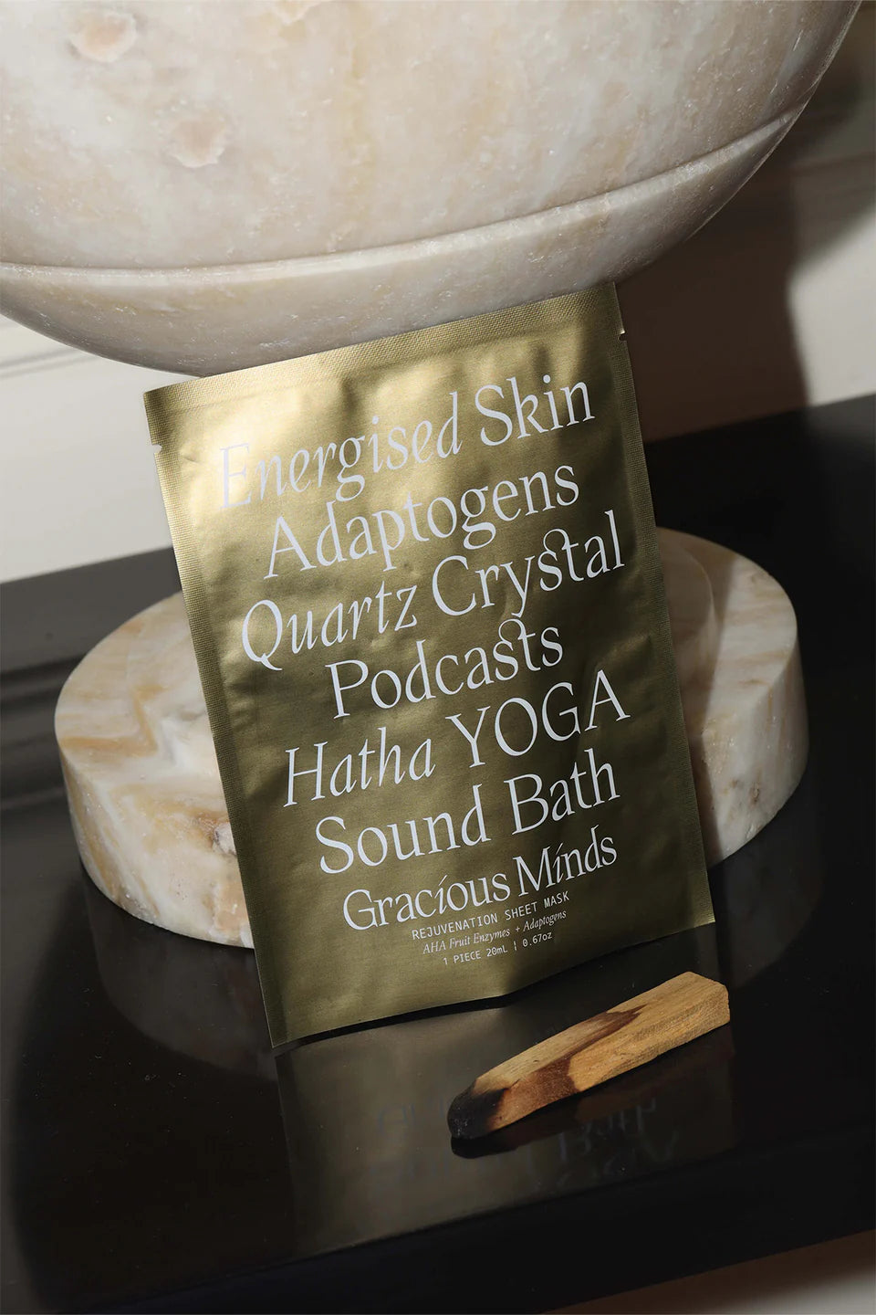 Gracious Minds | Rejuvenation Gold Sheet Mask