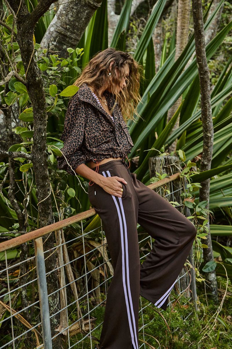The Upside | Ludlow Ace Shell Jacket - Leopard