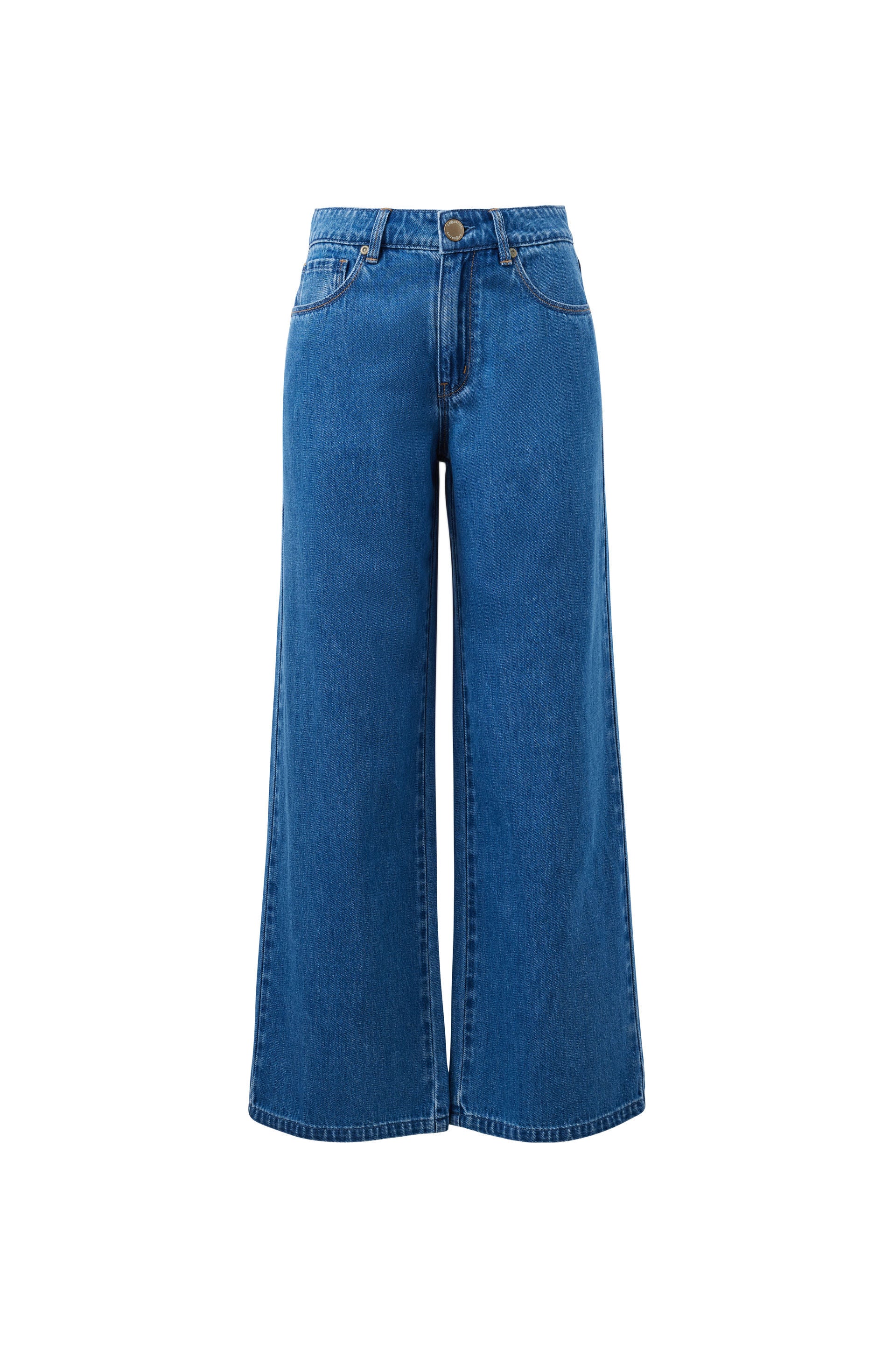 Ceres Life | Willow Soft Wide Leg Jean - Fresh Indigo