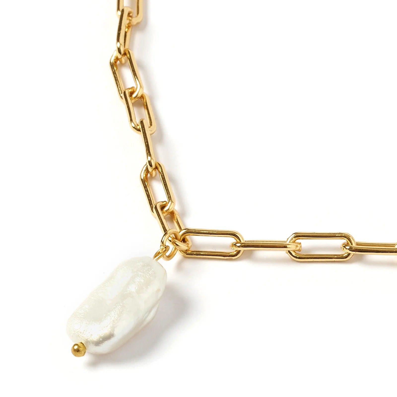Arms Of Eve | Alba Gold and Pearl Necklace