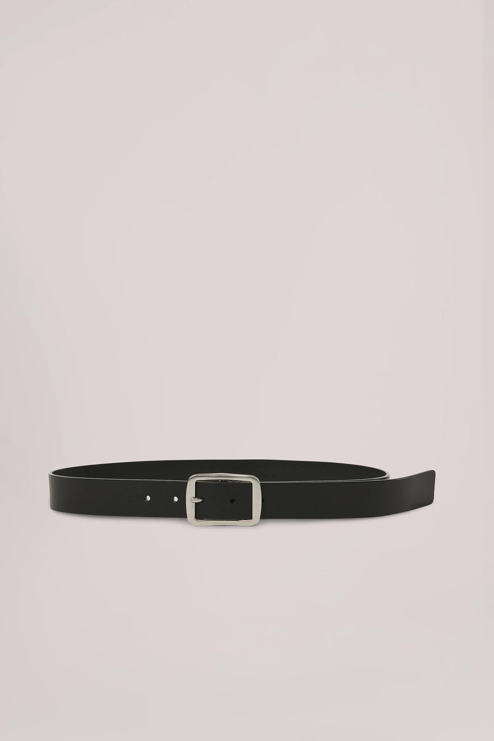Nude Lucy | Classic Leather Belt - Black