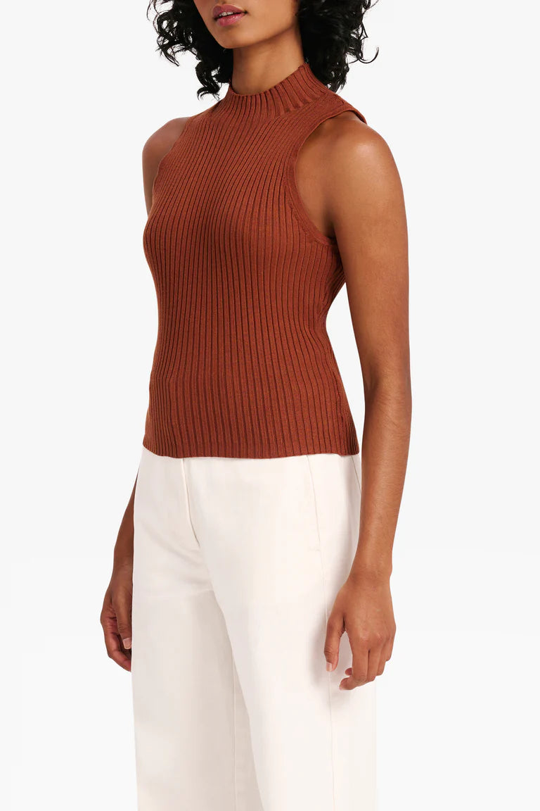 Nude Lucy | Onda Knit Tank - Terracotta
