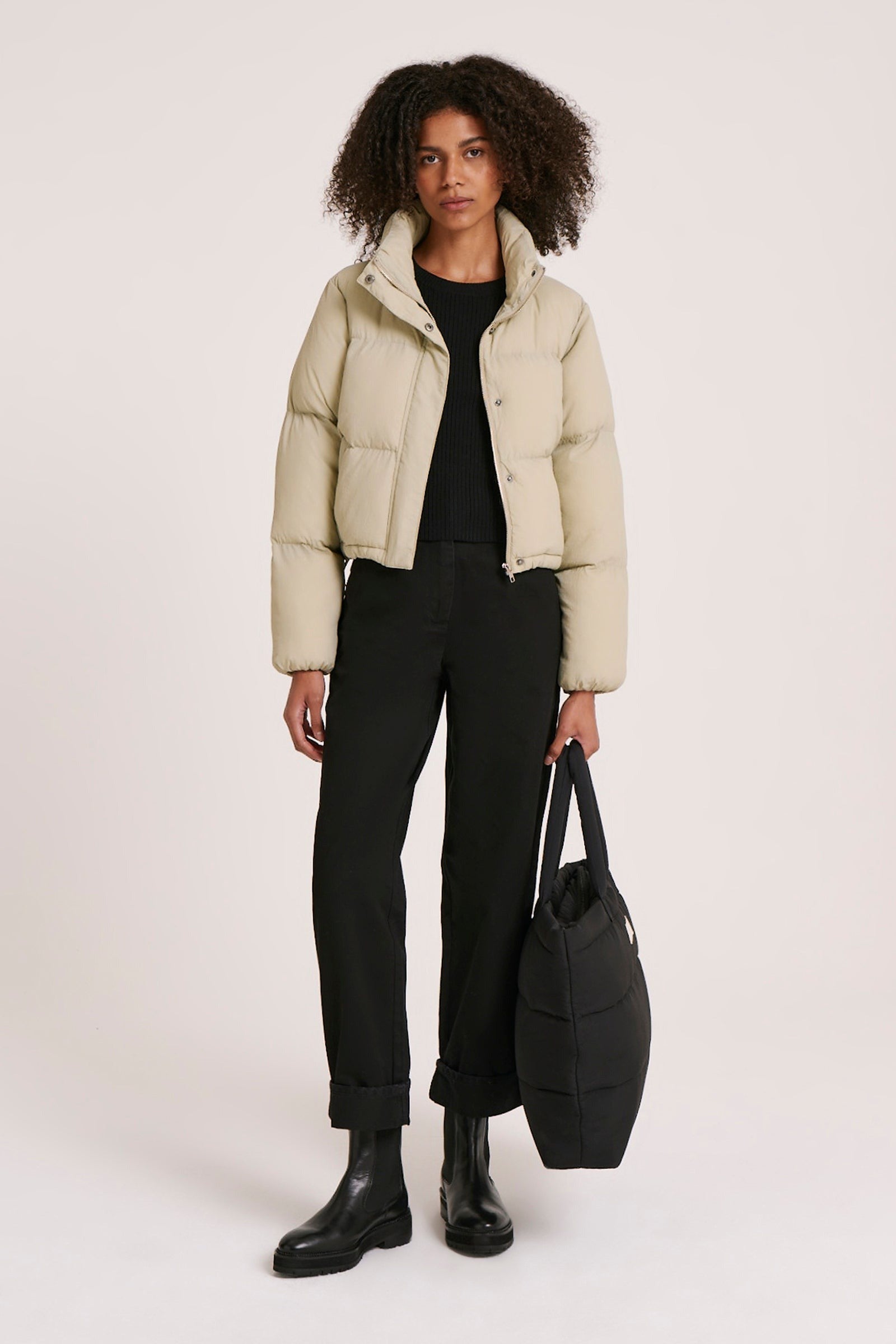 Nude Lucy | Topher Puffer Jacket  - Cucumber