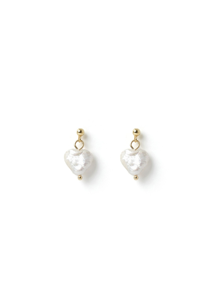 Arms Of Eve | Lover Gold and Pearl Earrings