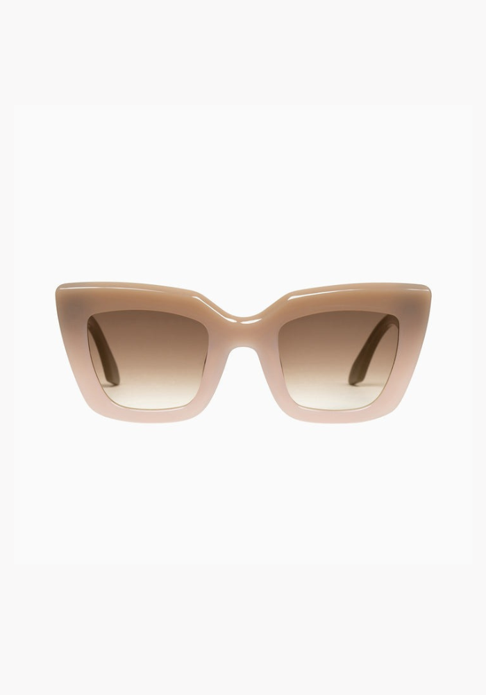 Valley | Brigada Toffee fade to Ivory / Brown Gradient Lens