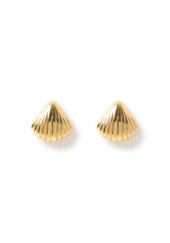 Arms Of Eve | Perla Gold Shell Earrings